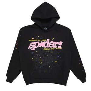 Sp5der P*nk V2 Hoodie ‘Black’